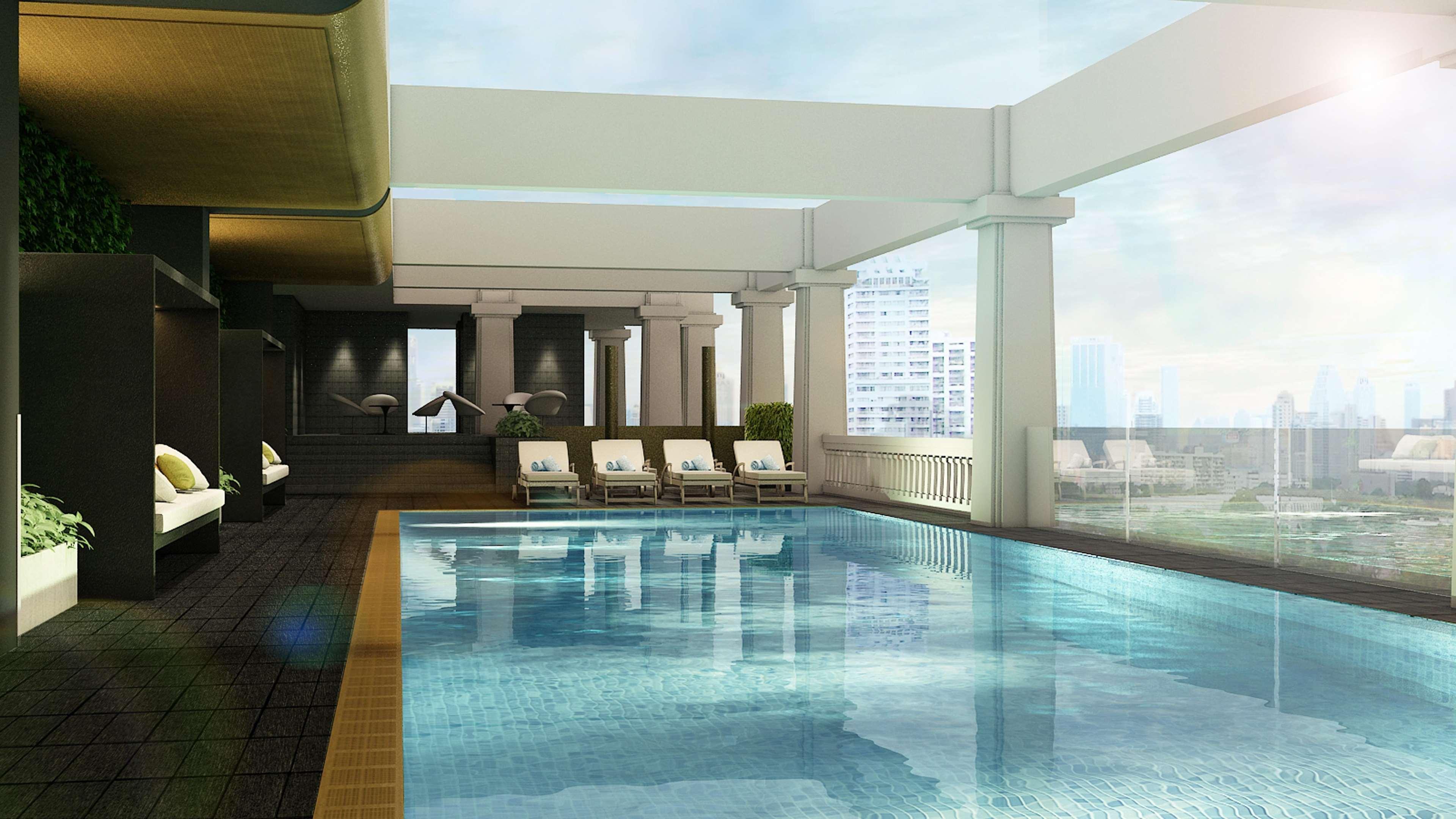 Lancaster Bangkok Hotel Exterior photo The pool at the 36th floor